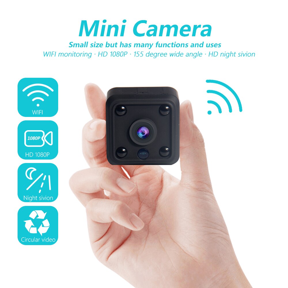 Inqmega Originele Wifi Kleine Mini Camera Cam 720P Video Cmos Sensor Nachtzicht Camcorder Micro Camera Dvr Motion Recorder