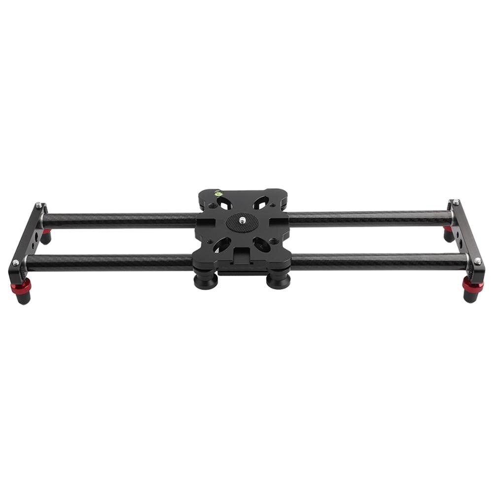 Voogoo 50cm Aluminum Camera Slider - DSLR Video Stabilizer Rail With 11lbs Capacity