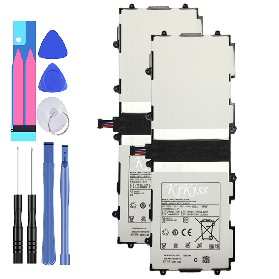 7000Mah Tablet Batterij SP3676B1A(1S2P) voor Samsung Galaxy Note 10.1 Gt N8000 N8010 N8020 Gt P7500 P7510 Tab 2 Gt P5100