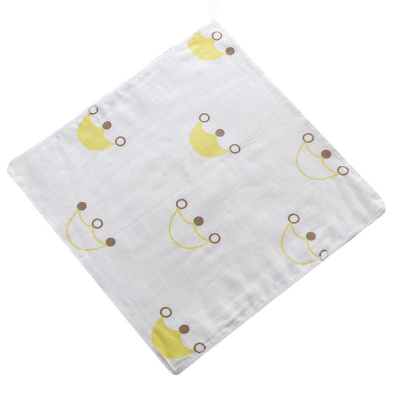 100% 4 Vloer Katoen Gaas Pasgeboren Baby Gezicht Hand Baden Handdoek Slabbetjes 25*25 Cm Voeden Vierkante Handdoeken Zakdoek