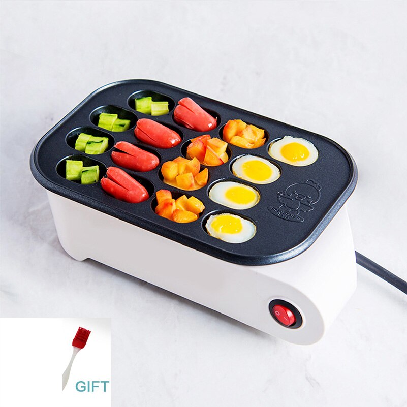 Octopus Ball Maker Takoyaki Baking Pan Electric Taiyaki Machine Sausage Hotdog Eggs Omelette Grill Japanese Fish-Shape Cake Oven: Susage Grill