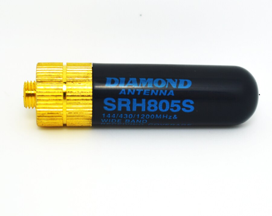 1 PCS SRH805S SMA-F Female Dual Band UHF VHF Antenna Baofeng for GT-3 UV-5R BF-888s Radio FS-SH-3C-519