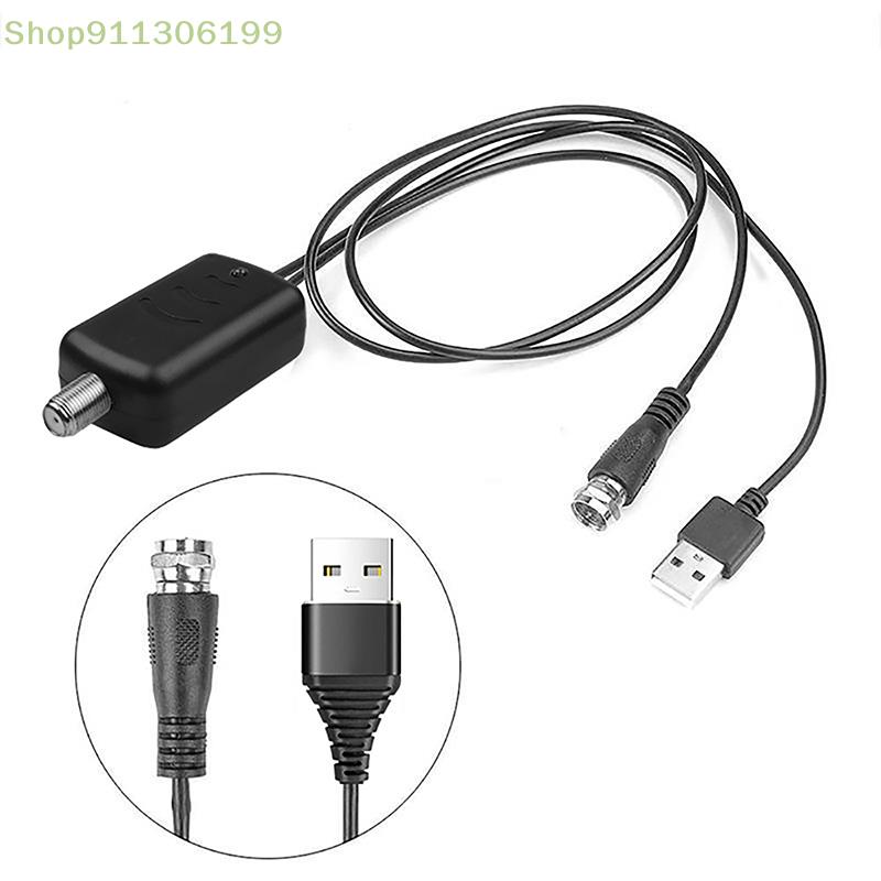 1 Stück hochwertiger HDTV-Antennen verstärker 4k rausch armer TV-Signal verstärker mit hoher Verstärkung uhd Fernseher Zubehör