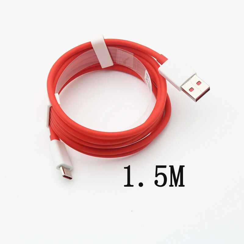 Voor Oneplus 6T Dash Charger Cable Usb Type-C Kabel Quick Rode 30/100/150/200Cm Lading Data Kabel Voor Een Plus 6 5T 5 3T 3