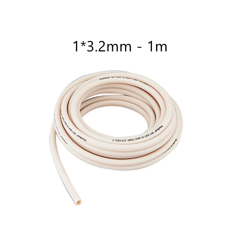 Tubo de silicone para bomba peristáltica de 1m, tubo bpt farmado, tubo de qualidade alimentar, alta resistência química, mangueira de plástico: Dourado