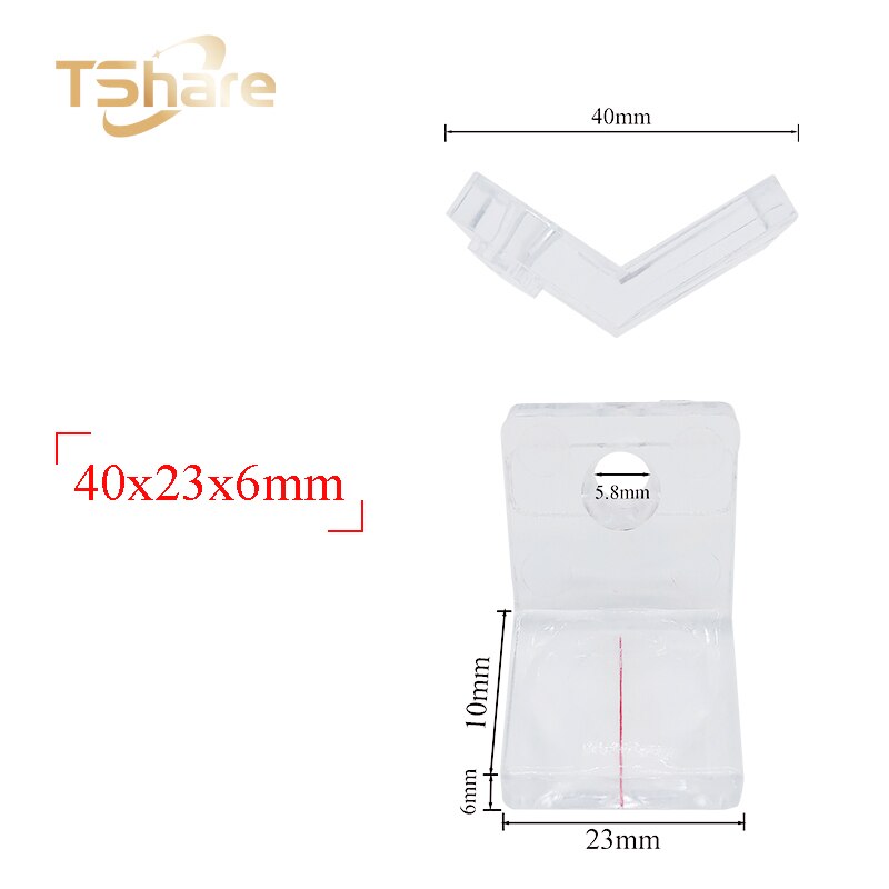 5 Pcs 40*23*6mm Magnifying Glass Magnifying Lens with Single Hole for Sliding Table Saw: Default Title