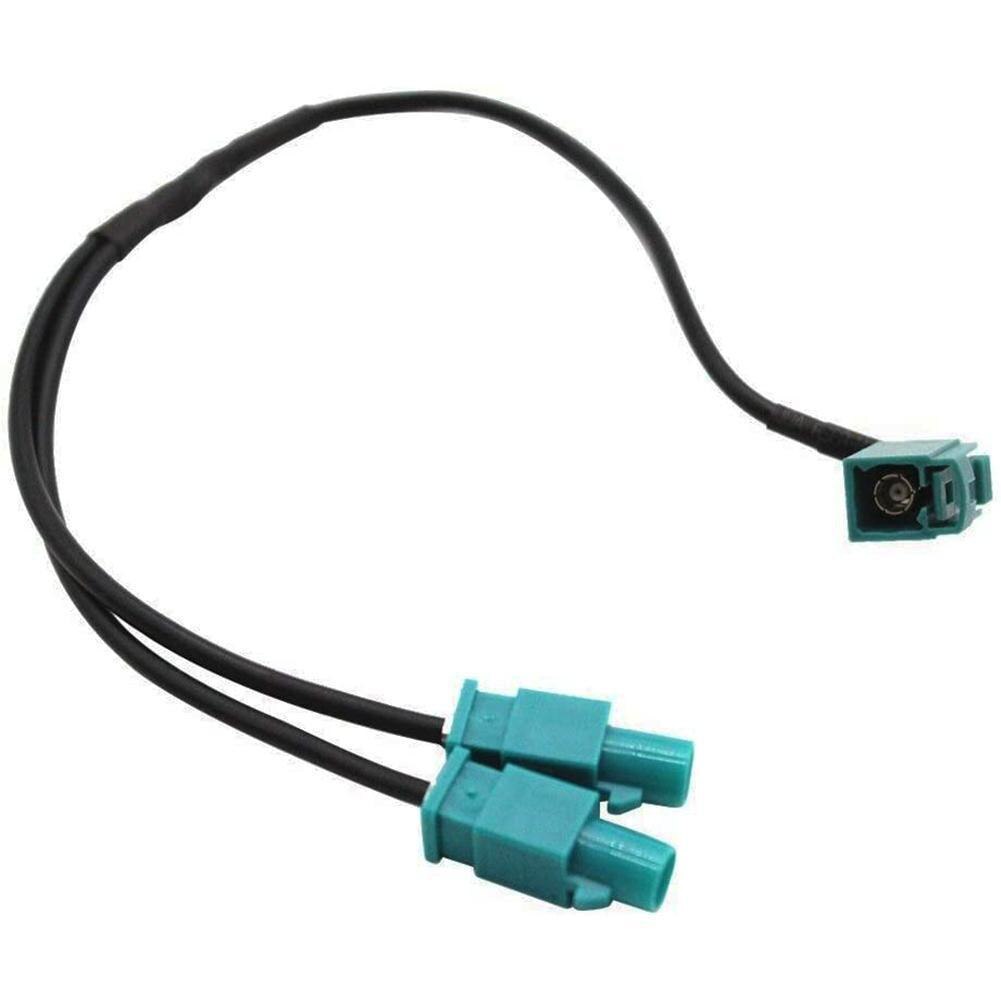 Radio Y antenna adapter FAKRA (Z) socket double FAKRA Conversion cable For VW FM antenna plug FAKRA Double radio For Volksw U8A3