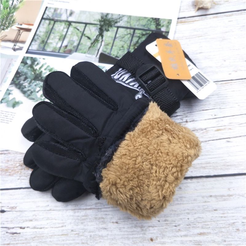 Gants d'hiver chauds pour enfants | Gants de Ski imperméables, mitaines d'extérieur pour garçons, G99C