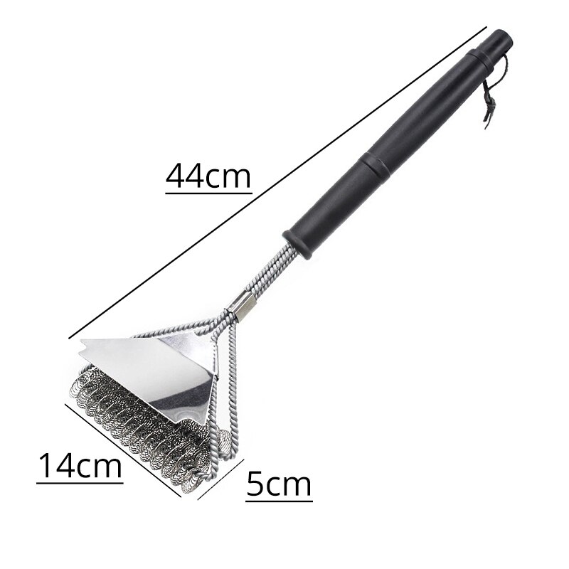 Grill Brush and Scraper, Best BBQ Cleaner, Perfect Tools for All Grill Types, Including Weber, Ideal Barbecue Accessories: D