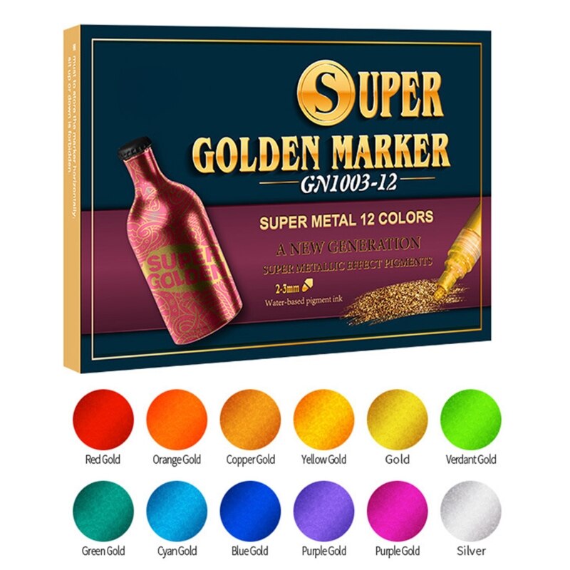 Multifunctionele Verf Marker Pen Acryl Verf Pen Voor Rock Schilderen Diy Art Craft