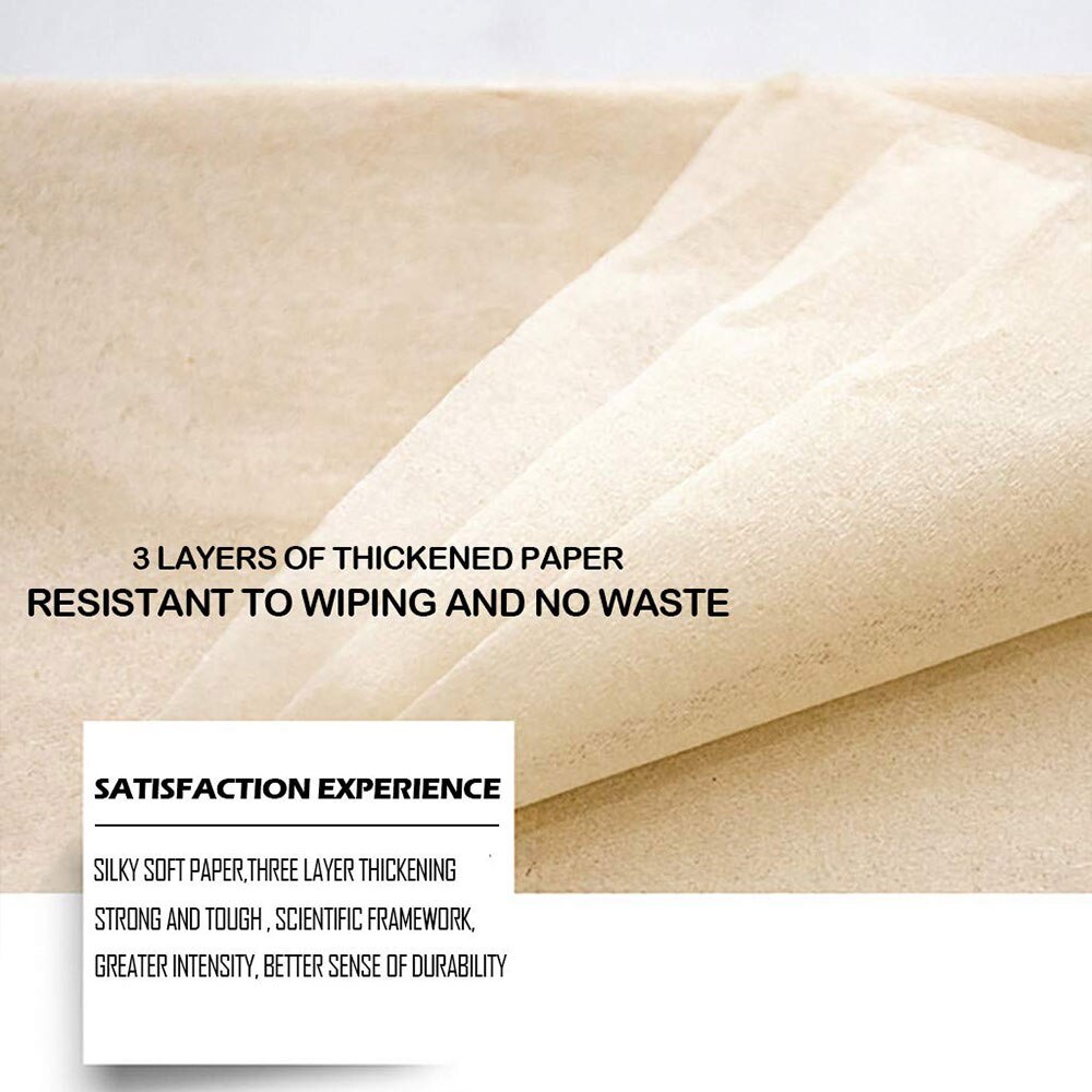 5 uds. Papel higiénico de viaje, pañuelos, artículos básicos para el hogar, papel higiénico suave Ultra, pulpa de madera colorpara uso diario
