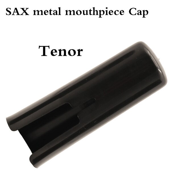 Soprano Alto Tenor Sax Saxophone Metal Mouthpiece Cap Musical Instrument Accessories parts: Light Yellow