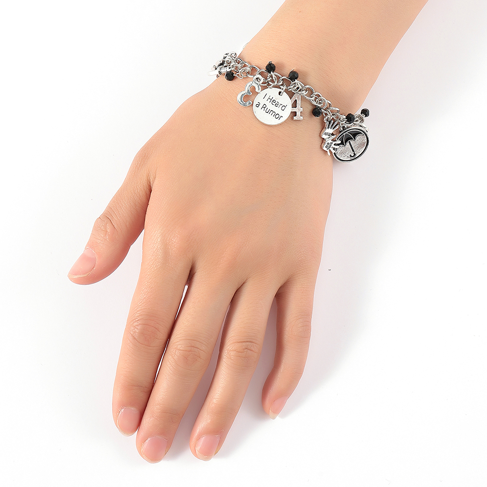 Harong Vrouwen Bedelarmband Paraplu Academy Trendy Sieraden Voor Paar Vriend Ketting Armbanden Nummer Paraplu Leuke Ghost Hanger