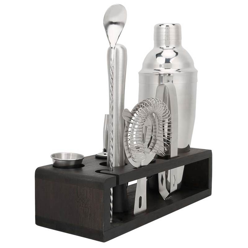 10 Stks/set Rvs Cocktail Shakers Set Huishouden Bar Bar Barman Gereedschap Kit