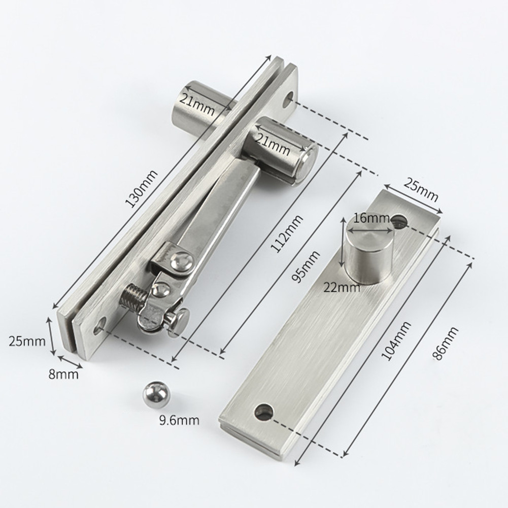 Edelstahl Pivot Tür Scharnier Heavy Duty Für Holz 360 Grad Welle Für Zimmer Herrenhaus Hohen Gebäude Rotary Tür Hardware