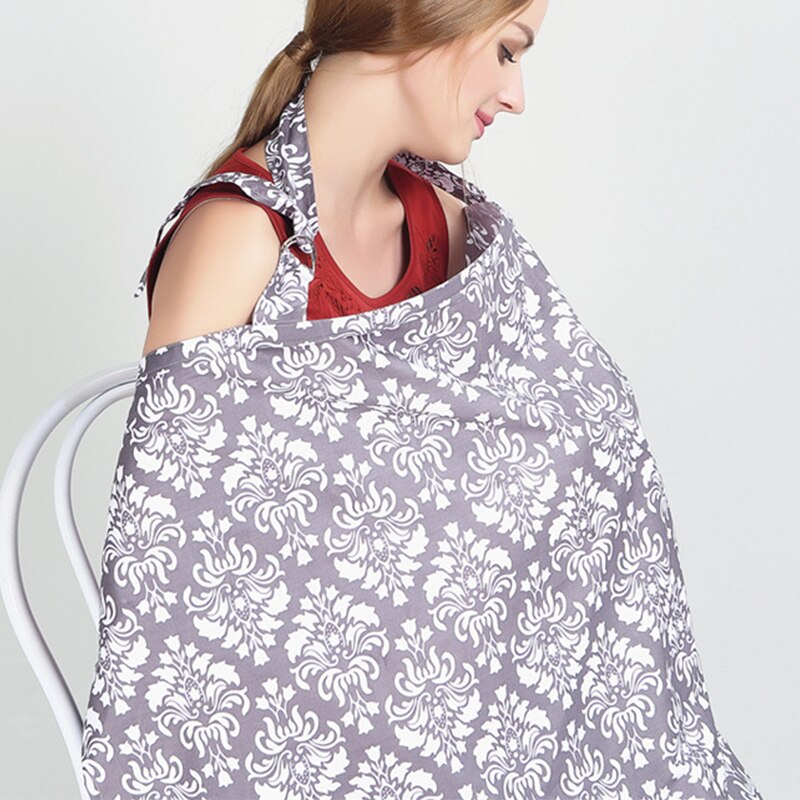 Serviette d&#39;allaitement en coton pour maman et bébé, 100x70cm, couverture d&#39;allaitement, tissu Anti-éblouissement: A