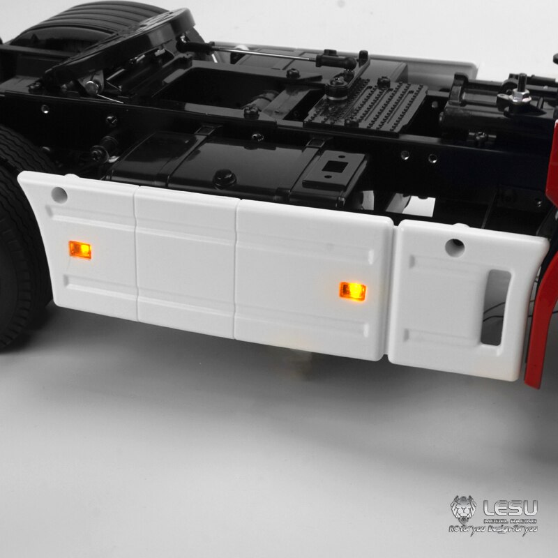 Lesu sidoljus för 1/14 rc tamiya scania  r620 r470 traktor sidokjolar