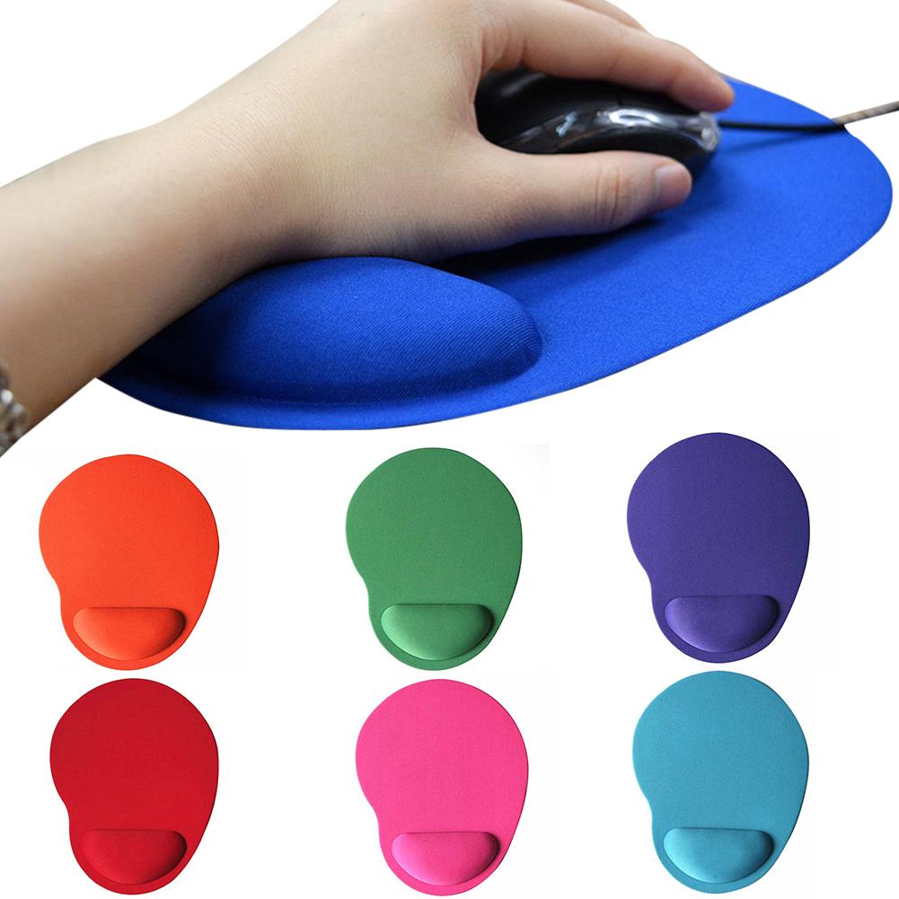 1PC Ergonomic Comfortable Soft Wrist Rest Mouse Pad Non Slip Mice Mat Desk Cushion Universal for Computer PC Tablet