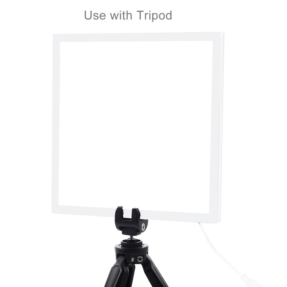 lightbox for 20 cm Photo Studio Box Mini 22.5 LED Photography Shadowless Bottom Light Shadow-free Light Lamp Panel Pad