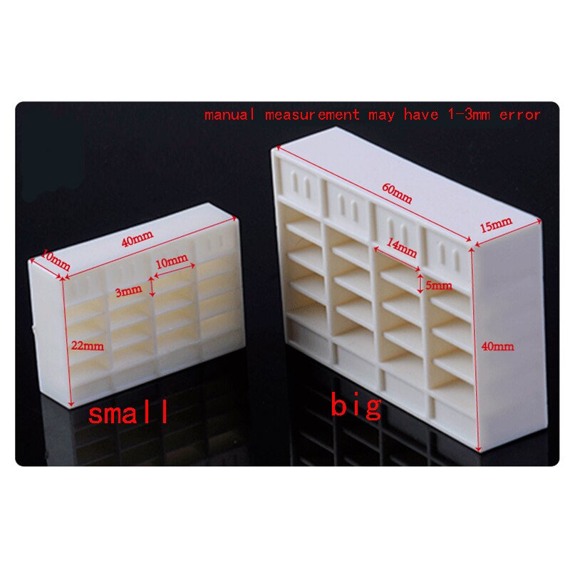 4pcs DIY sand table model material/construction furniture model goods showcase container/display stand cabinet model parts/