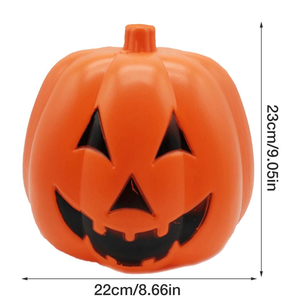 Halloween Kürbis Licht Intelligente Stimme-aktiviert Leuchtenden Kürbis Laterne Lampe Halloween Party Dekoration Ornamente Requisiten