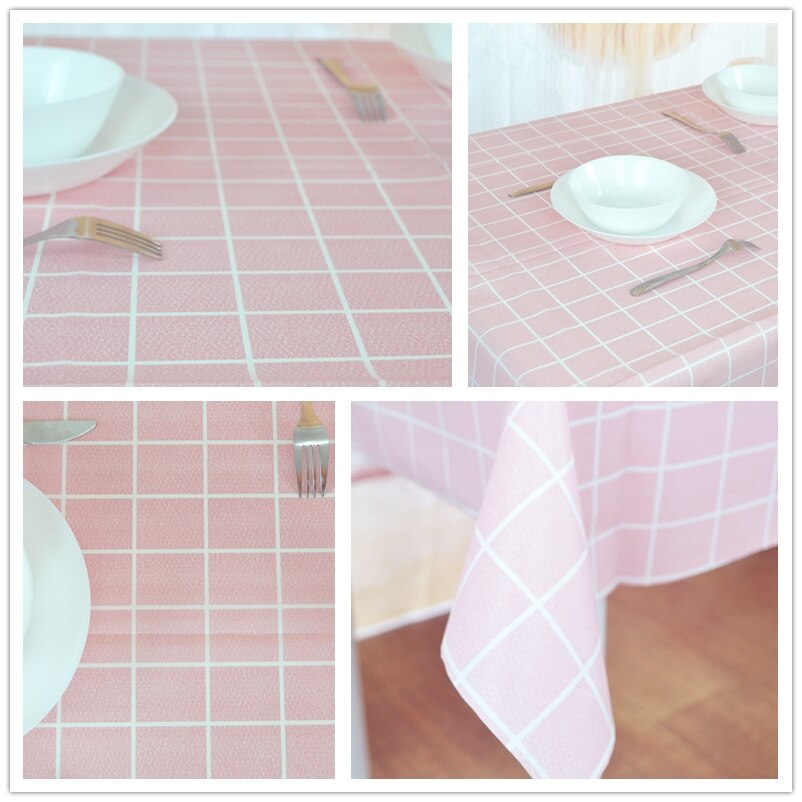 Manteles de mesa rectangular hule mantel individual plastico plástico antimancha antimanchas impermeable pvc decoracion mesa comedor hules para mesas rectangular tapete cumpleaños cocina cuadrada cuadros tablecloth