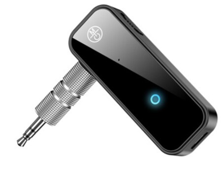 Receptor transmisor inalámbrico con Bluetooth 5,0, adaptador de Jack 2 en 1 de 3,5mm para Audio de coche, AUX, auriculares de música, manos libres: B