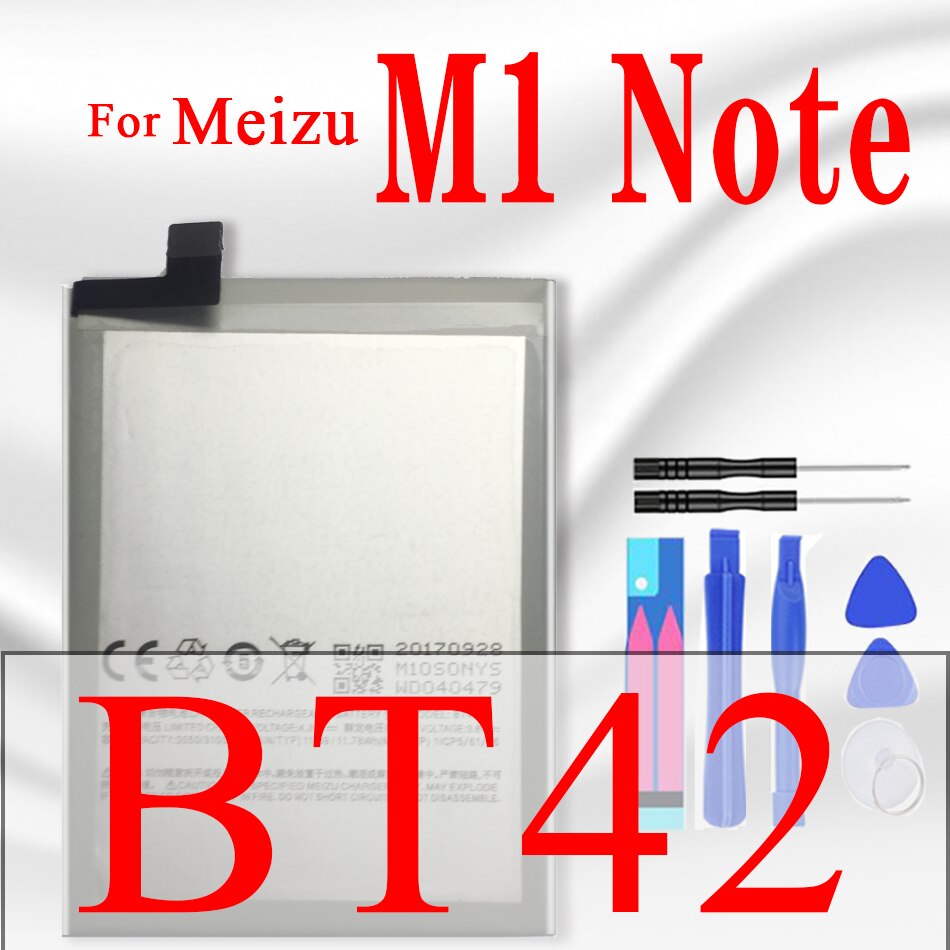 BT-51 Batterie Für Meizu MX5 Batterie MX 5 4 6 Pro M460 M575M M5776 M1 M2 M3 M6 Hinweis M681H m681Q L681H L681Q BT51 Bateria: BT42