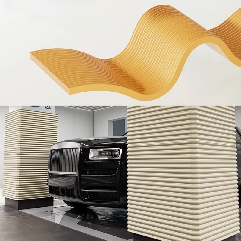 2M/4M Garage Wand Schutz Säule Schutz Aufkleber Auto Tür Ecke Anti Kollision Schutz Pad Sicherheit Parkplatz lip Stoßstange Schützen