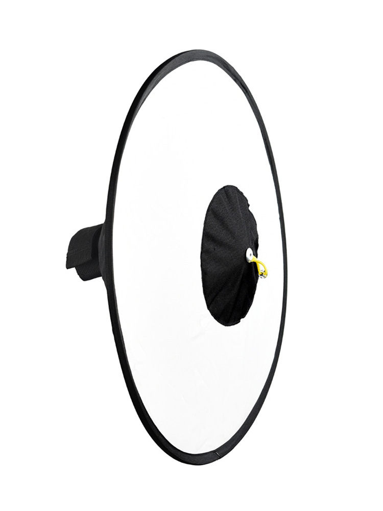 Diffusore Speedlite Flash Softbox Flash a cono rotondo pieghevole portatile da 44 cm per accessori per studio fotografico