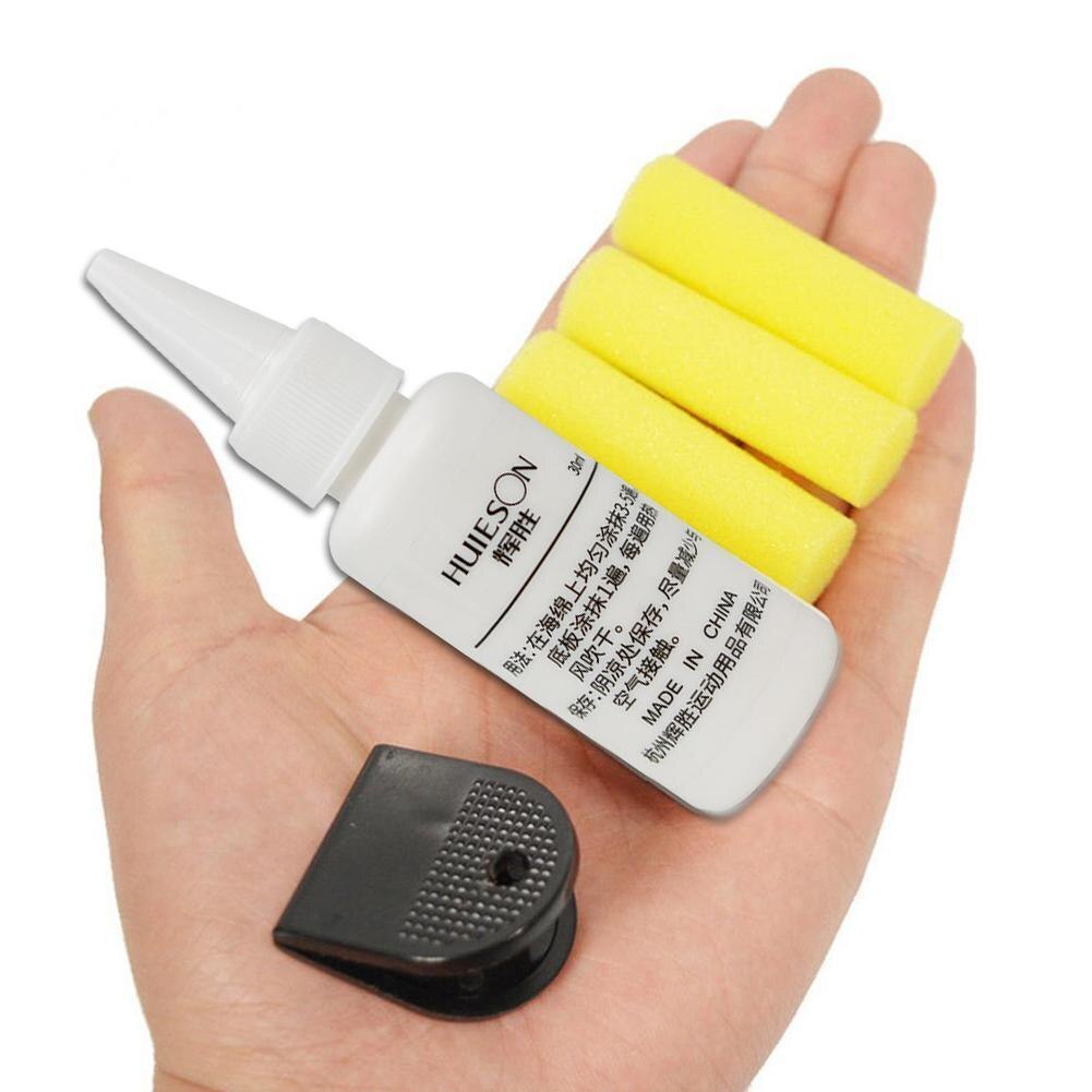 30ml Table Tennis Racket DIY Sponge Easy Inorganic Equipment Repair Kit Rubber Apply Glue Clamp Toxic Non Padd E6M7