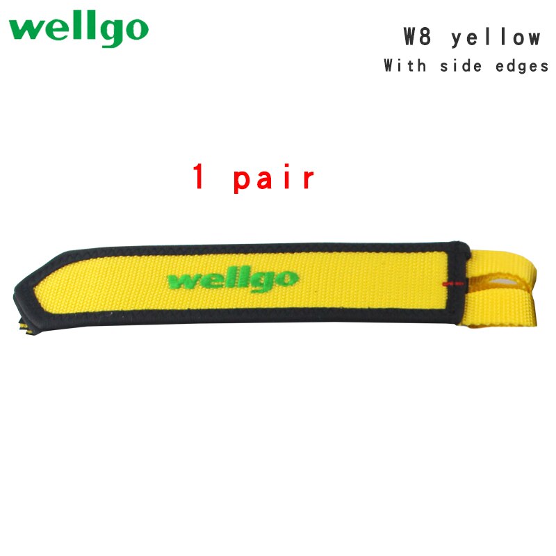 1 paar Wellgo Nylon Fahrrad Pedal Riemen Kappe Clip Gurt Gürtel Berg Rennrad Pedal Band Fest Ausrüstung Radfahren Pedal Gurt: Lila