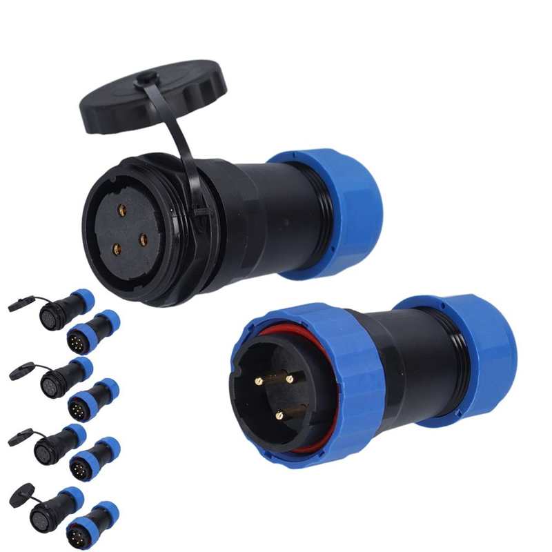 Waterproof Aviation Cable Connector Socket Aviation Plug Socket High Durability for Electronic Equipment