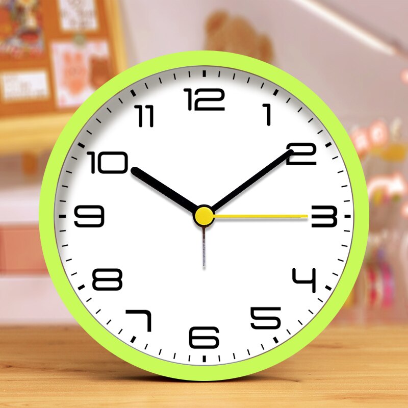 Eenvoudige Wekker Voor Kinderen, Jongens En Meisjes Leuke Klok Alarm Nachtkastje Lichtgevende Desktop Elektronische Klok.: E