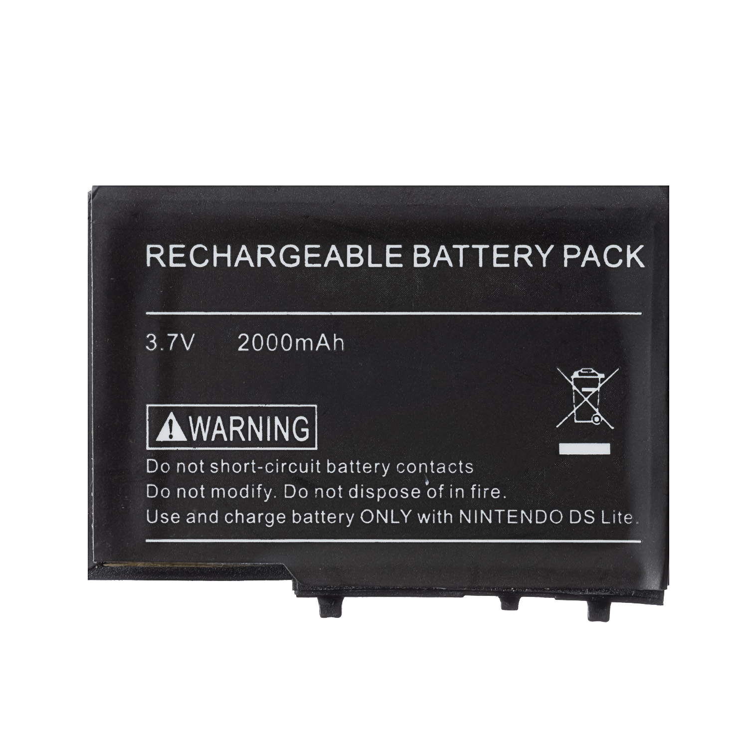 OSTENT-batería de iones de litio recargable, 2000mAh, 3,7 V, Kit de herramientas para Nintendo DSL NDS Lite