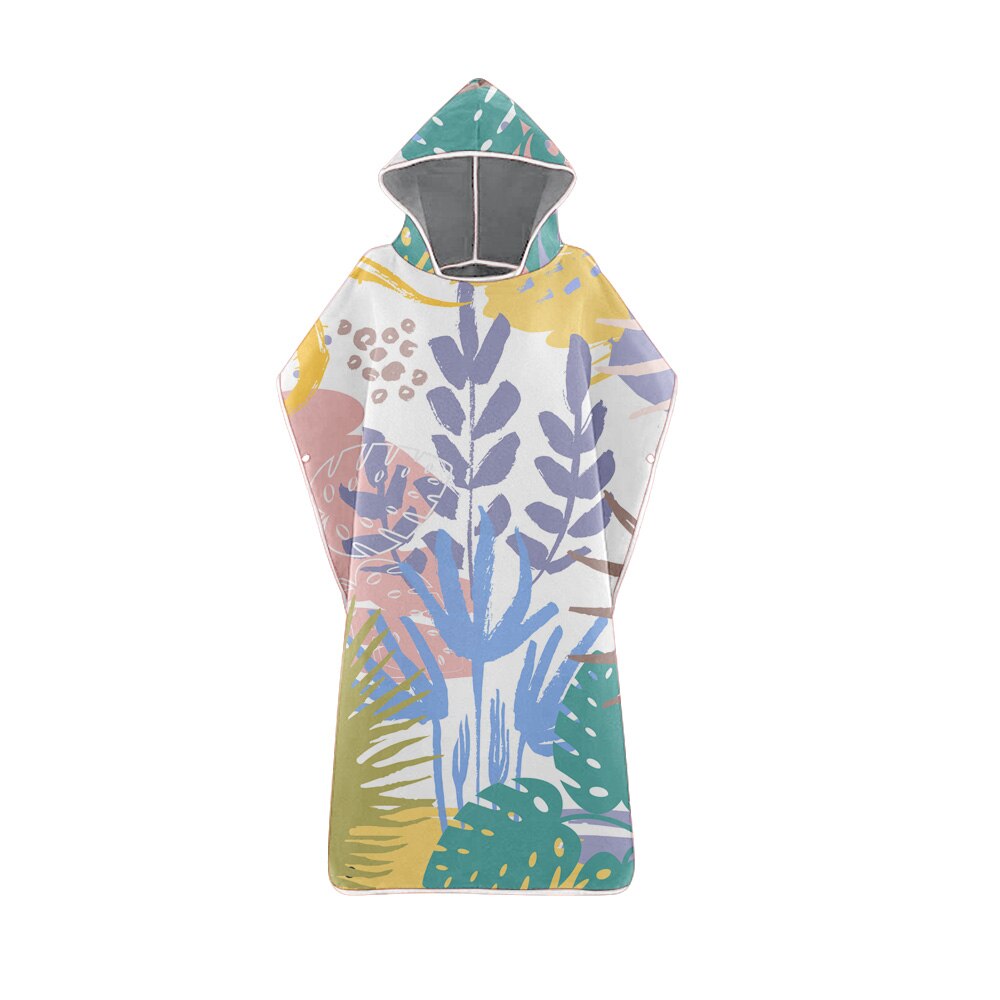 Mode Microfiber Veranderende Gewaad Strand Handdoek Snel Droog Buitensporten Hooded Handdoeken Poncho Zachte Strand Zwemmen Handdoeken Mantel: 5