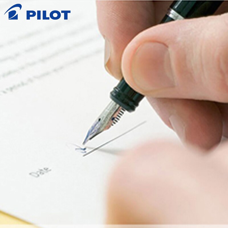 2Pcs PILOT 78G+ Fontain Pen 22K Gold Plated Nib Fountain pen Original or IC-50 INK Cartridges refills 4 colors to choose