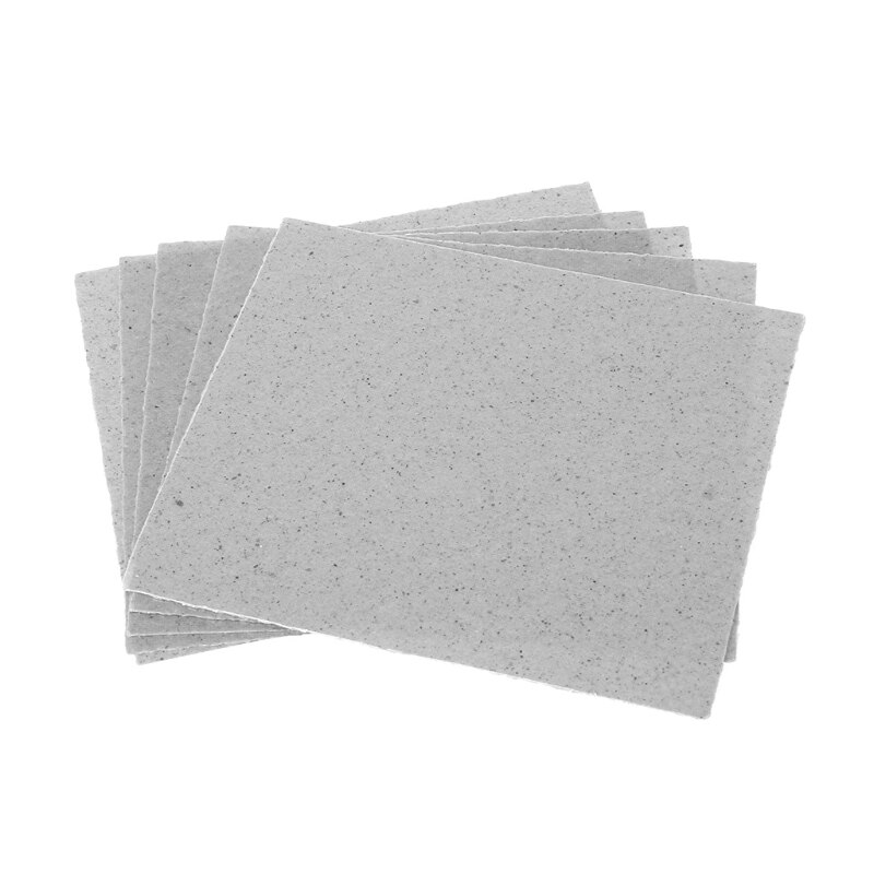 Placas de Mica para horno microondas MEXI 12x1 2cm/4,7x4,7 pulgadas pieza de reparación resistente al calor