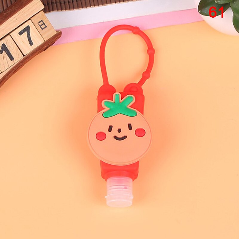 30ml Mini Silicone Disinfettante per le mani di Viaggio Cassetta di Sicurezza Portatile Titolare Del Gel di Usa E Getta No Clean Mano Dispenser di Sapone Titolare Del Gel di per bambini: N61