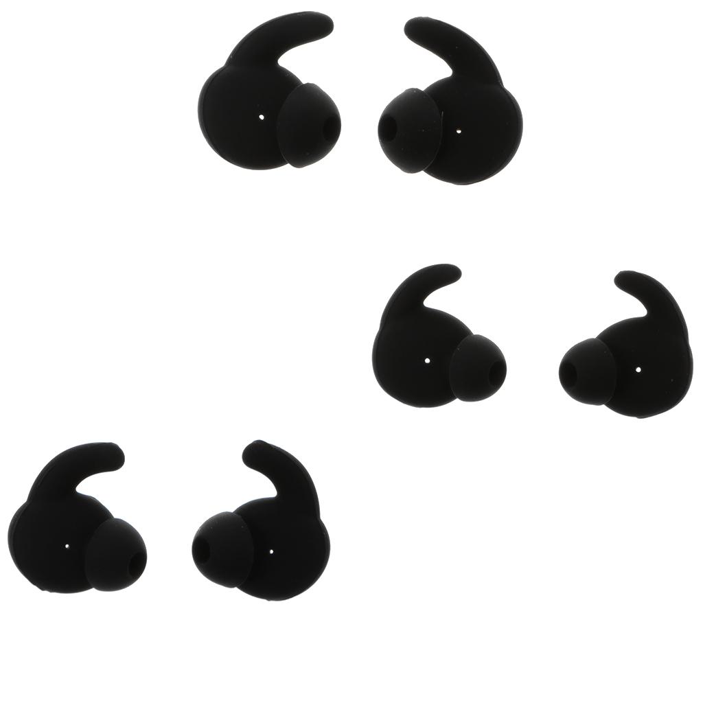 3 Pairs Silicone Earbuds Tips Cover Skin Earpiece Ear Hook Buds for HUAWEI Honor AM61 Sports Headset
