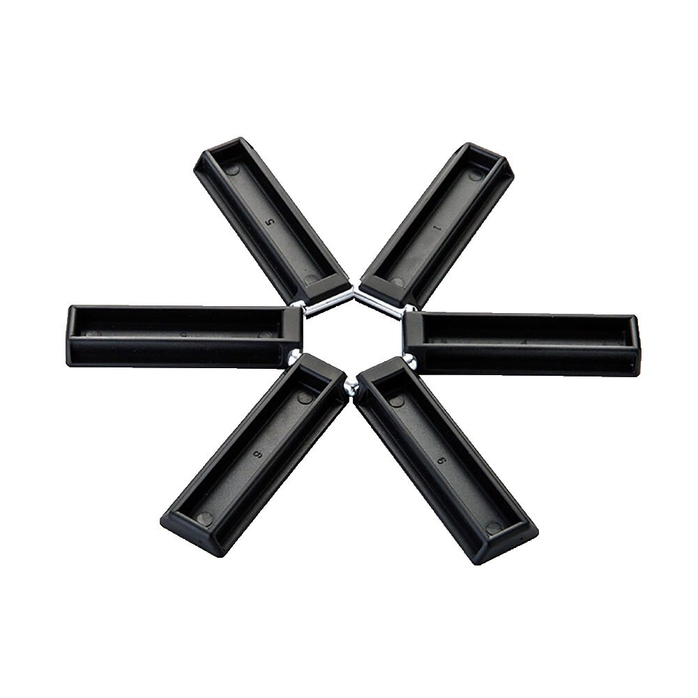 Kök halkfri vikbar halkfri isolerad matta värmebeständig kudde underlägg underlägg underlägg grytunderlägg grytunderlägg kudde: Default Title