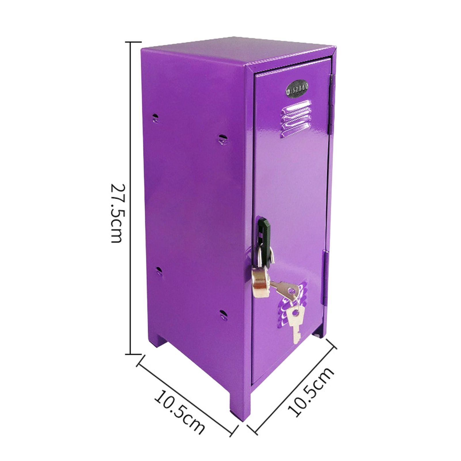 Gabinete de almacenamiento de maquillaje, archivador Vertical con cerradura para el hogar, oficina, baño, para niña