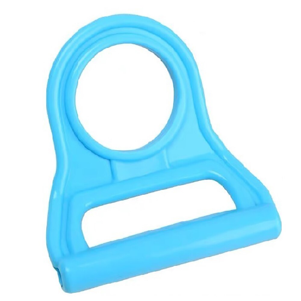 1PC de plástico ASA para botellas de agua de ahorro de energía más grueso agua manejar cubo de agua dispositivo de elevación llevar embotellada dispositivo de bombeo de colgar: curve-blue