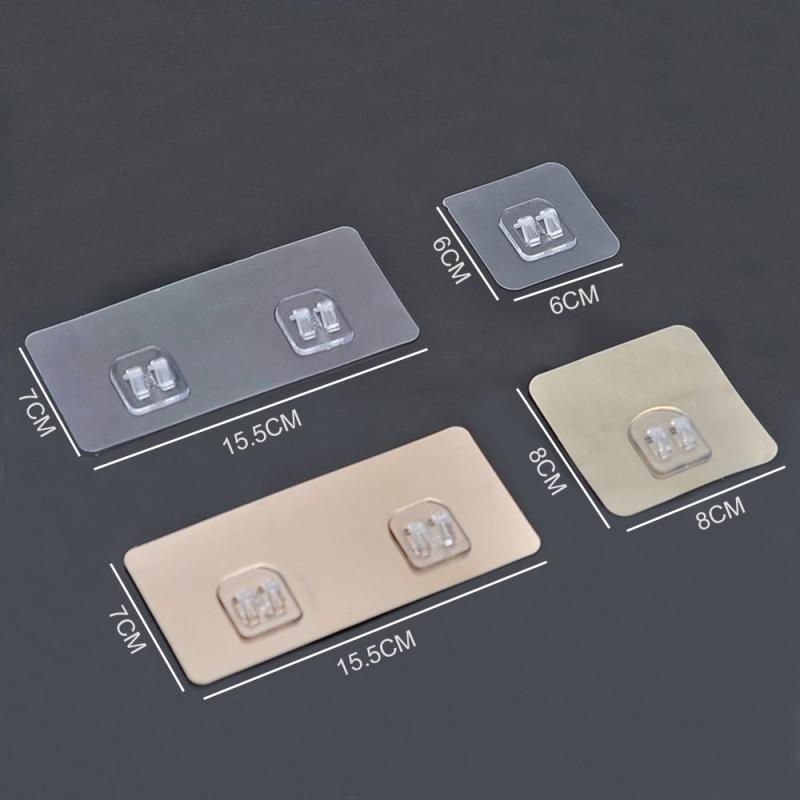 Strong Hook Rack Wall Mount Rack Strong Non-Brand Patch Accessories Take Hook Multi-Purpose Hooks Transparent Hook