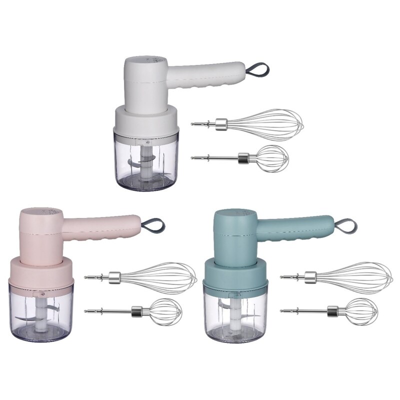 Wireless Electric Handheld Hand Mixer Frappe Milk Coffee Egg Frother Grinder Home House Dining Food Processor Tools 425B