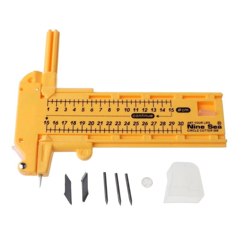 Compasses Circle Cutter Utility Photo Paper Cutter Circular Tool Tangential Device DIY Painting Craft Decorations