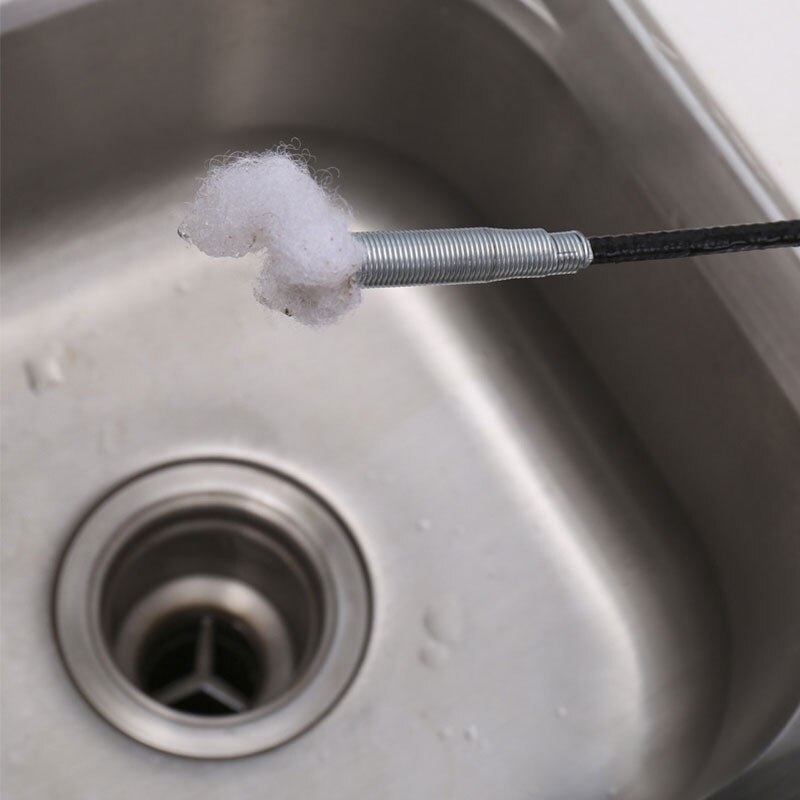 60 Cm Riool Borstel Thuis Buigbare Sink Tub Wc Bagger Pijp Snake Borstel Gereedschap Creatieve Badkamer Keuken Accessoires