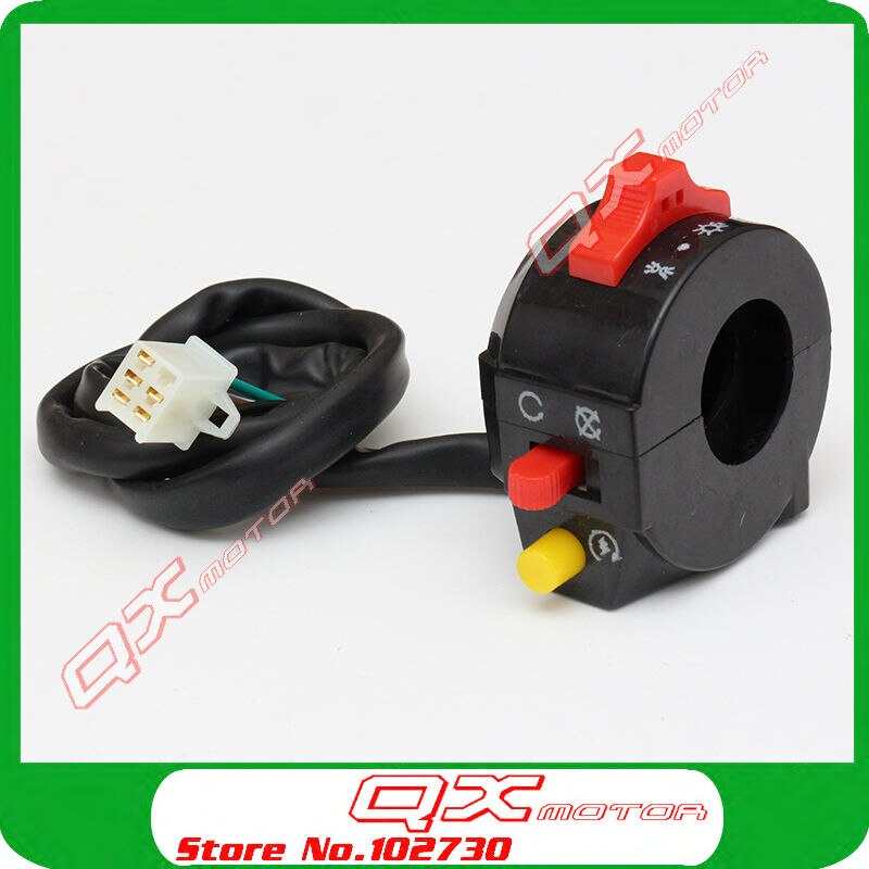 Start switch Light Switch Kill Switch for Enduro Supermoto Off Road ATV Quad Motorcycle Pocket bike Steel Bike scooter