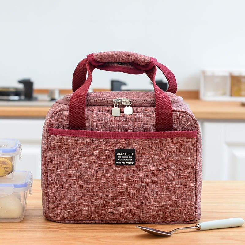 Lunch Zakken Voor Werk Geïsoleerde Lunch Tas Voor Vrouwen Kinderen Koeltas Thermische Zak Draagbare Lunchbox Ice Pack Tote voedsel Picknickzakken