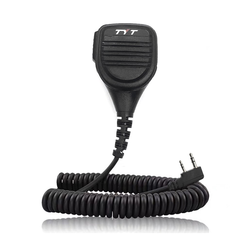TYT Durable Big PTT Microphone K1 Plug for Wouxun KG-UV6D TYT MD-UV380 MD-UV390 Baofeng UV-5R UV-82 Two Way Radio